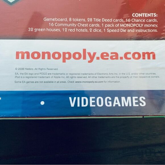 Vintage HASBRO Classic Monopoly Board Game in Original Clear Packaging - Picture 7 of 7